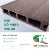SÀN GỖ NHỰA VÂN 2D S2D01