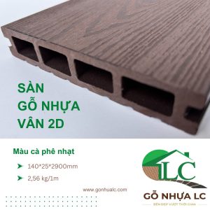 SÀN GỖ NHỰA VÂN 2D S2D01