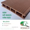 SÀN GỖ NHỰA VÂN DỌC S03