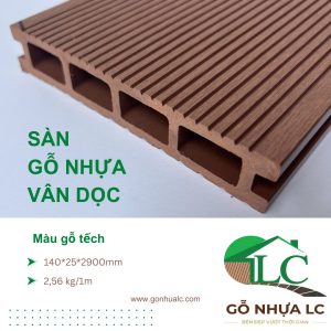 SÀN GỖ NHỰA VÂN DỌC S03