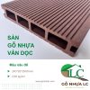 SÀN GỖ NHỰA VÂN DỌC S02